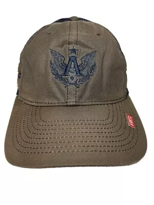 A. Kurtz Adidas Distressed Slouch Cap / Dad Hat - Brown • $19.99