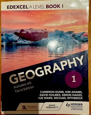 Geography Edexcel A Level Book 1 • £10