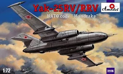 A-Model 72176 1:72 Yakovlev Yak-25RV / Yak-25RVV - NATO Code 'Mandrake' • £22.14