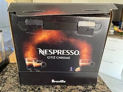 Breville Citiz Capsule Coffee Machine Chrome BEC630CRO • $200