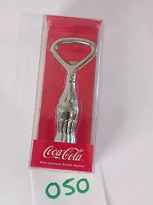 Coca Cola Mini Contour Bottle Opener    Boxed • £9