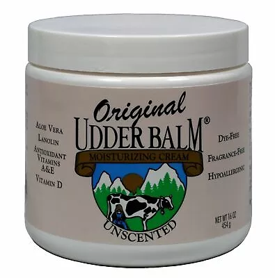 Original Udder Balm Moisturizing Cream [Unscented] (16 Oz) • $21.54