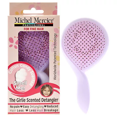 The Girlie Scented Detangler Brush-Purple-Pink By Michel Mercier For Women -1 Pc • $12.77