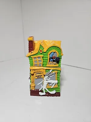 Vtg Looney Tunes Haunted House Coin Bank 1997 Halloween Russell Stover Candy • $10.99
