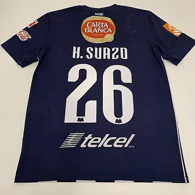 Men’s 2008 Nike RAYADOS MONTERREY CHUPETE SUAZO #26 Sz M Soccer Futbol Jersey • $109.90