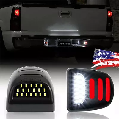 LED License Plate Lights For Chevrolet 1999-2014 Chevy Silverado 2500HD 3500HD • $9.88