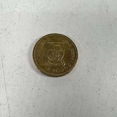 Falkland Islands 2004 Decimal £1 Coin - Circulated • £2.49