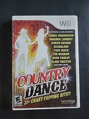 Country Dance (Nintendo Wii 2011) Carrie Underwood Miranda Lambert Toby Keith  • $2.99