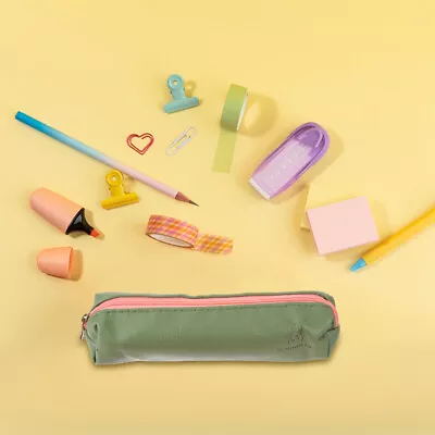  2 Pcs Pencil Case For Unisex Cute Bag Gadget Stationery Student Storage • £9.15