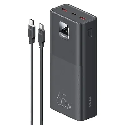 Power Bank 65W Portable USB Type C PD Phone Laptop MacBook Charger Fast Charge • $69.90