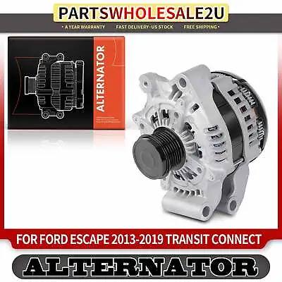 Alternator For Ford Escape 13-19 Transit Connect 14-16 175A 12 Volt CW 6-Groove • $181.99