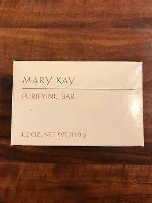 Mary Kay Purifying Bar With Soap Dish 4.2oz RARE SEALED #4419 New In Box • $29.99