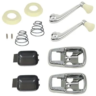 Vw Bug Window Winder / Door Handle Kit. 1967 Ivory Trim • $99.95