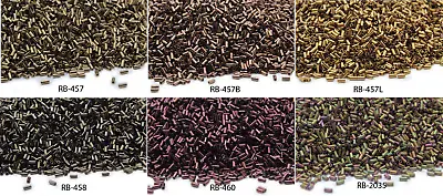 Miyuki 3mm Bugle Beads - 10grs Bag Various Colors • $3.20