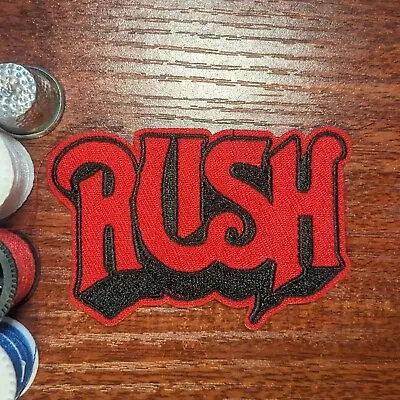 Rush Band Patch 90s Hard Progressive Rock Heavy Metal Embroidered Iron On 2x3” • $5