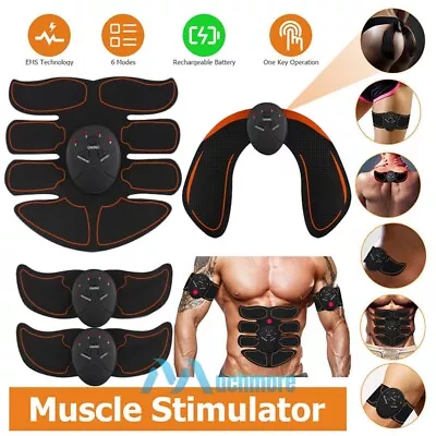 EMS USB Hips Abdominal Muscle Core Toning Trainer Stimulator Flex Toner Tactical • $15.89