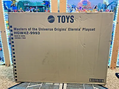 Mattel Creations Masters Of The Universe Origins Eternia Playset W/Moat Monster • $775