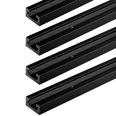 4PCS Each 36'' T Track Double-Cut Profile Aluminum 3/4'' X 3/8'' With Screws • $35.87