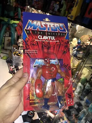 Vtg 80’s Mattel MOTU MOC Clawful He-Man Masters Of The Universe Figure • $263.99