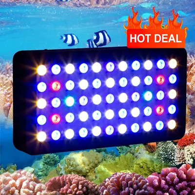 Aquarium Light 165W Full Spectrum Dimmable LED Coral Reef Lamp For Fish Tank LPS • $84.99