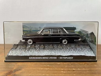 MERCEDES-BENZ 250SE #23 007 James Bond Collection OCTOPUSSY DieCast Model Car • $7.51