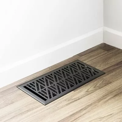 Empire Register Co Vent Cover 6x14  Heavy Duty Floor Vent Covers & Metal Damper • $39.65