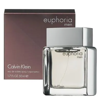 Calvin Klein Euphoria For Men Eau De Toilette 50ml Spray Damaged Box • £21.99