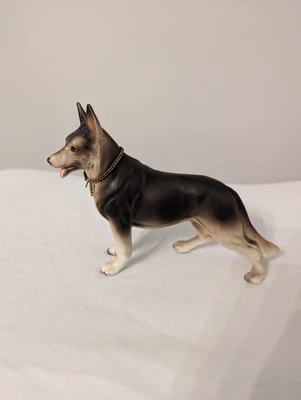 $10 • Buy Antique Ciramic Dog Figurine From Japan 1959 German Shepherd 