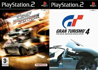 The Fast And The Furious & Gran Turismo 4 & World Super Police & Smugglers Run • £29.99