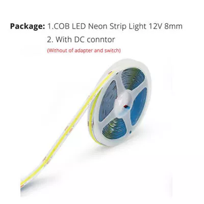 COB Led Strip Light Touch Dimmer Hand Sweep PIR Sensor Door Lamp Power Adapter • $7.25