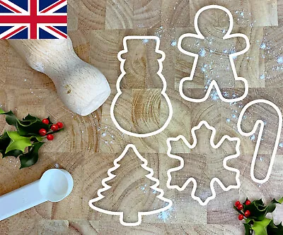 £10.50 • Buy Christmas Cookie Cutter Biscuit Fondant Xmas Tree Gingerbreadman Snowflake 