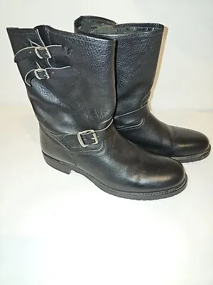 Men’s Vintage Engineer Black Frye Boots Size 11 D Excellent Used Condition  • $89.99