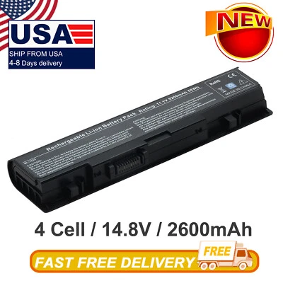 $15.99 • Buy WU946 Laptop Battery Replacement For Dell Studio 1558 1555 1537 1535 PP39L PP33L