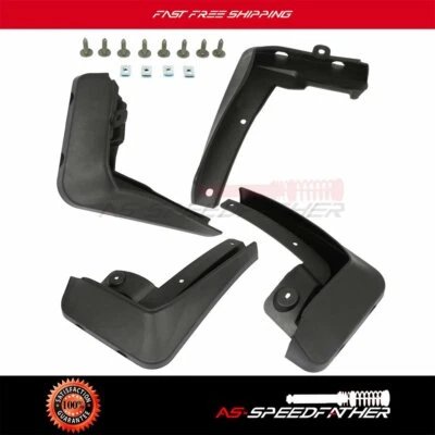 $18.50 • Buy 4 Pcs Splash Guards Fit For 19 20 BMW 3 Series M Sport G20 Sedan Mud Flaps Kits