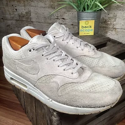 Nike Air Max 1 Premium Desert Sand (2017)Well Worn Beaters Concert Festival UK10 • £34.99