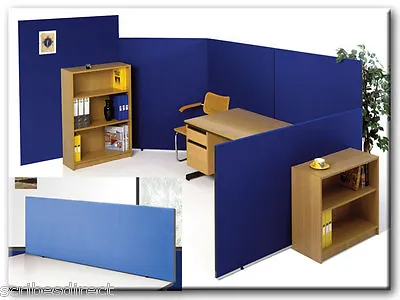 Cheapest Office Screens Partition/Room Divider- 3 COLOUR CHOICE - Free Standing  • £177.84