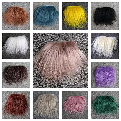 Accessories Doll Wigs For Reborns Doll Mongolian Fur Hair Tibetan Lamb Mohair • $7.79