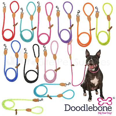 Doodlebone Standard Rope Lead Dog Puppy Walking Reflective 1.2m X 12mm • £11.95