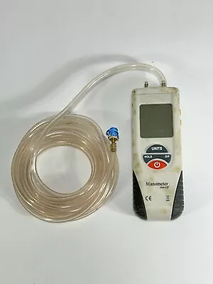 Manometer Digital Air Pressure Meter And Differential Pressure Gauge Tester • $29.90