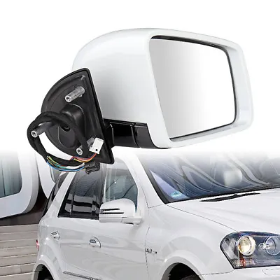 White Passenger Right Side Mirror Heated Power For 2005-2011 Mercedes W164 X164 • $135.98