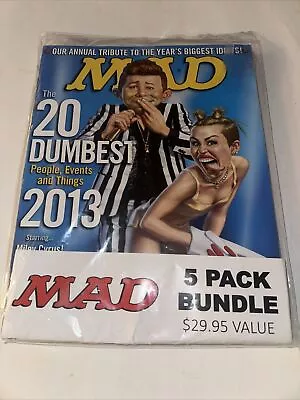 MAD Magazine  Miley Cyrus 5 Pack Brand New Sealed In Package • $30.88