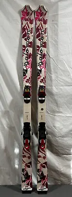 Salomon Jade 150cm Girls All-Mountain Skis Salomon 305 DIN 4.5 Bindings CLEAN • $79.95