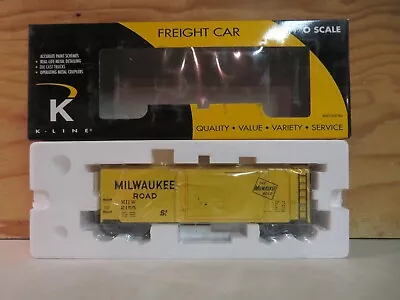 K-line Train 2155 Milwaukee Road Railroad Freight Box Car 761-1373 • $39