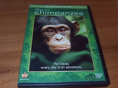 Chimpanzee (Blu-ray/DVD 2012 2-Disc Set) Disney Nature • $11.27