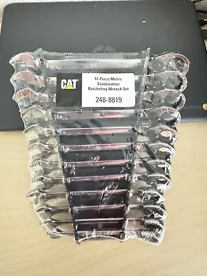 CAT 248-8819 12 Piece Metric Combination Ratcheting Wrench Set (NEW SEALED) • $280