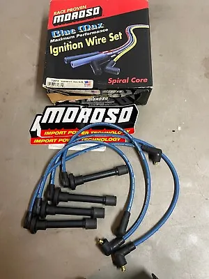 NEW Moroso 72672 Spark Plug Wires BLUE  MAX 1992-95 Civic EX  1994-96 Accord EX • $29