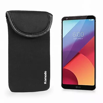 Komodo Neoprene Pouch Case For Lg G6 Sock Pocket Case Cover Skin Uk • £5.97