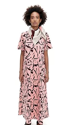 Marimekko Dress Kalliokielo Pink Sz Large NWOT Retail $325 • $49.50