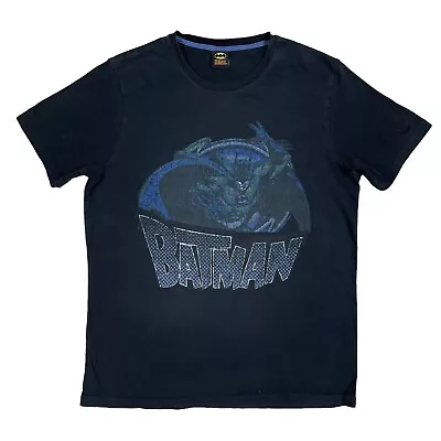 £19.95 • Buy BATMAN Mens Vintage Comic Book Graphic T Shirt DC Black Medium 
