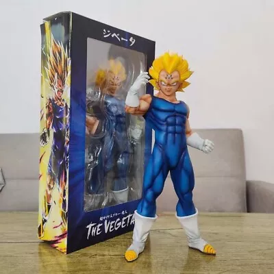 Anime Dragon Ball Figure GK 14  Super Saiyan Majin Vegeta 2 Arms Statue Toys Box • $56